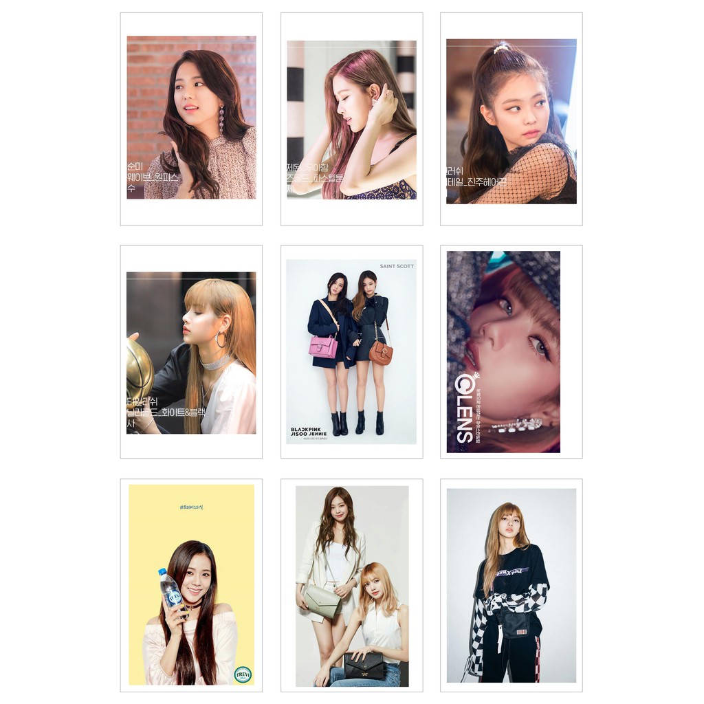 Lomo Card Ảnh BLACKPINK CF ( 45 ảnh)