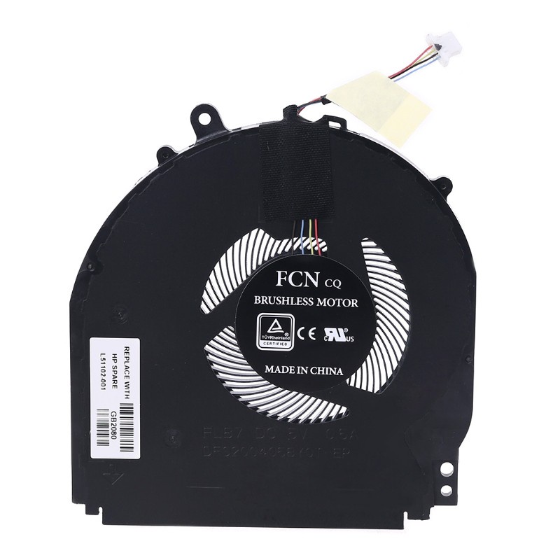 Quạt Tản Nhiệt Cpu Cho X360 14-dh 14-dh1036tx 14-dh0036tx 14m-dh L51102-001 Tpn-W139