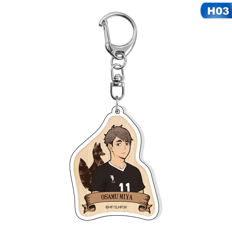 flowersqueen 1 Móc Khóa Gắn Mô Hình Nhân Vật Haikyuu Trong Anime Nhật Bản