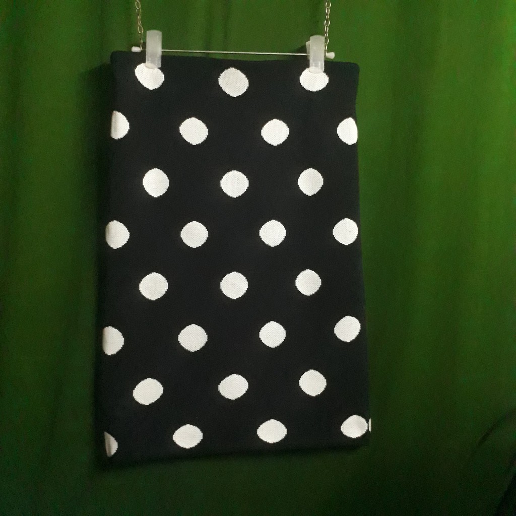 Chân váy ôm bút chì thun len chấm bi to-DÀI VÁY 55 CM | BigBuy360 - bigbuy360.vn