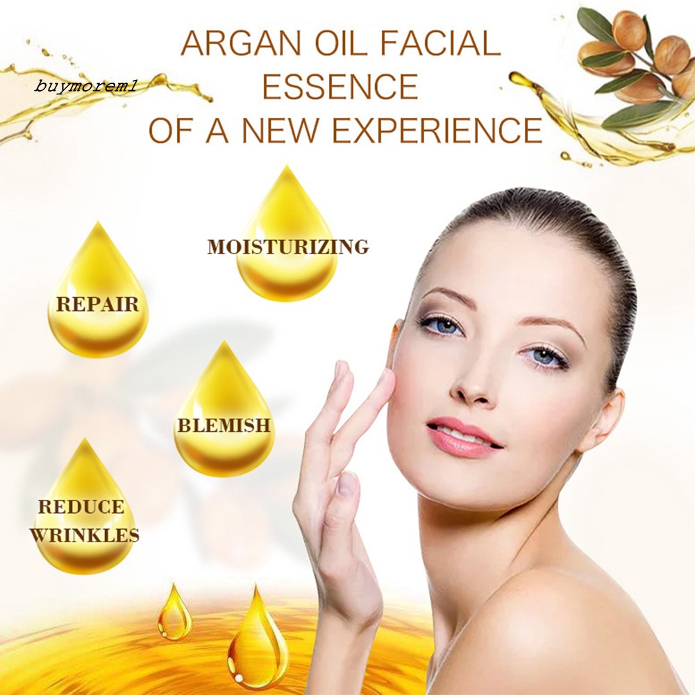 (hàng Mới Về) Serum Dầu Argan Dưỡng Ẩm Chống Nếp Nhăn Giảm Nhược Điểm Trên Mặt 80g