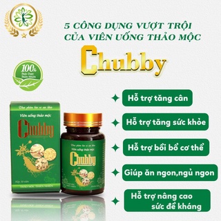 Tăng cân Chubby Lan Chi hỗ trợ tăng cường sức khỏe, ăn ngon, ngủ ngon, bồi bổ c thumbnail