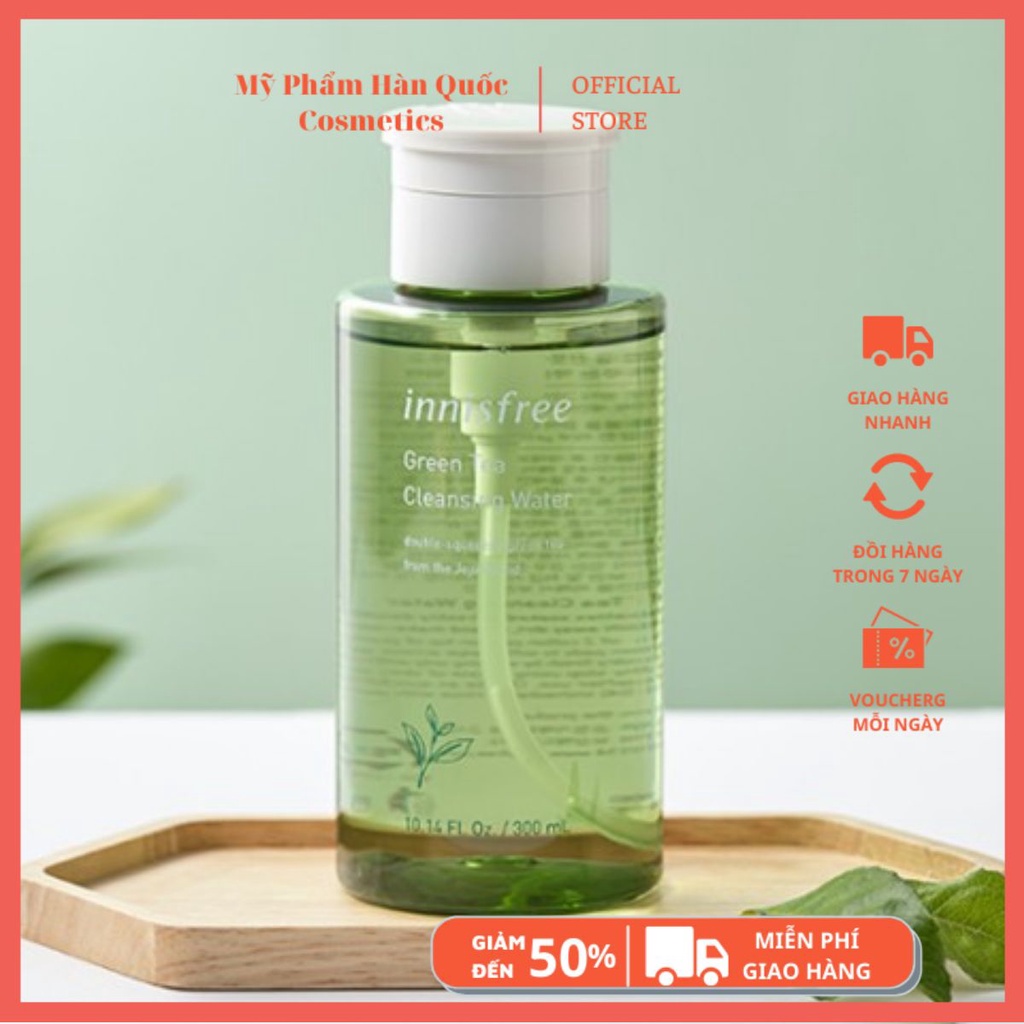 TẨY TRANG / INNISFREE / Nước tẩy trang innisfreer 300ml Mẫu mới 2019