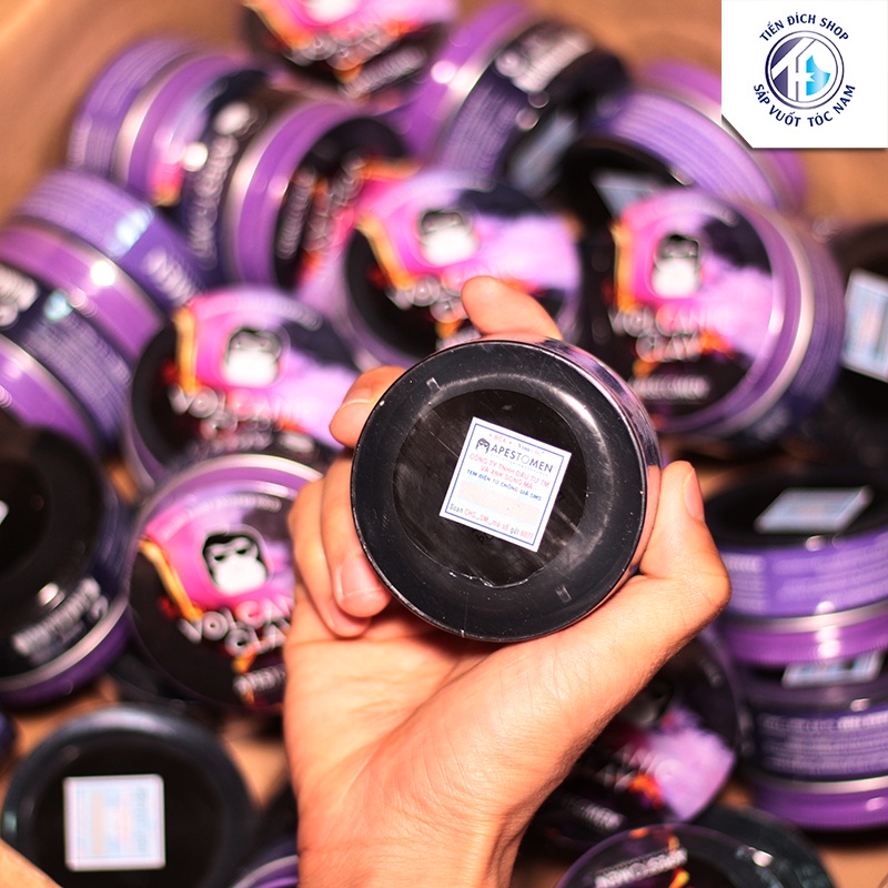 Sáp Vuốt Tóc Volcanic Clay 2022 V5 80ml  - Wax Apestomen Volcanic Clay V5 Nắp Nhôm | Tiến Đích Shop