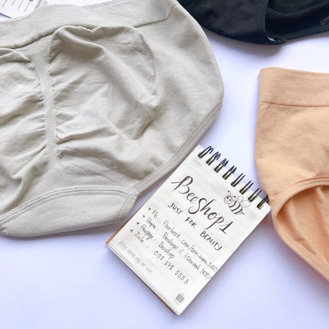 [Mã WASTDEP giảm 5K đơn bất kì] Quần lót cotton định hình nâng mông kháng khuẩn chống viêm QC26 (CÓ TÚI ZIP) | BigBuy360 - bigbuy360.vn