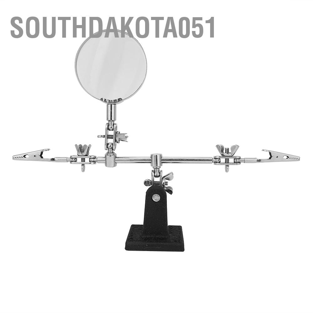 Giá Đỡ Hàn Điện Tử Cầm Tay DIY Kính Phóng Đại 5X