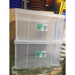 Thùng nhựa trong suốt siêu bền đựng đồ đa năng Việt Nhật 25L, 35L, 65L