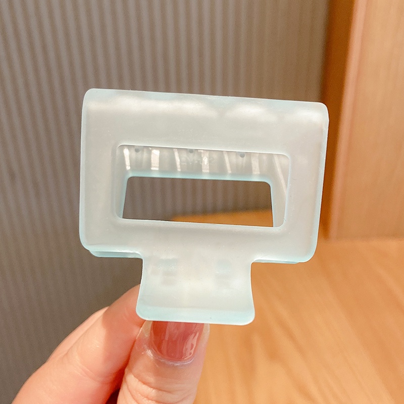 Kẹp Tóc Bằng Nhựa Acrylic Phong Cách Hàn Quốc Mới