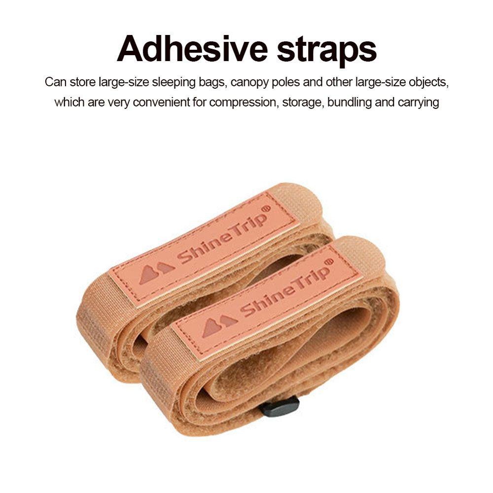 Set 2 Dây Đai Nylon Khóa Cố Định Hành Lý Du Lịch Ngoài Trời VANES1