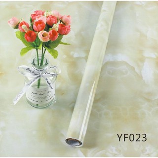 3M Giấy dán bếp VÂN ĐÁ VÀNG LOANG , miếng dán bếp chống bắn dầu mỡ, chịu nhiệt cao rộng 60cm X 3 MÉT