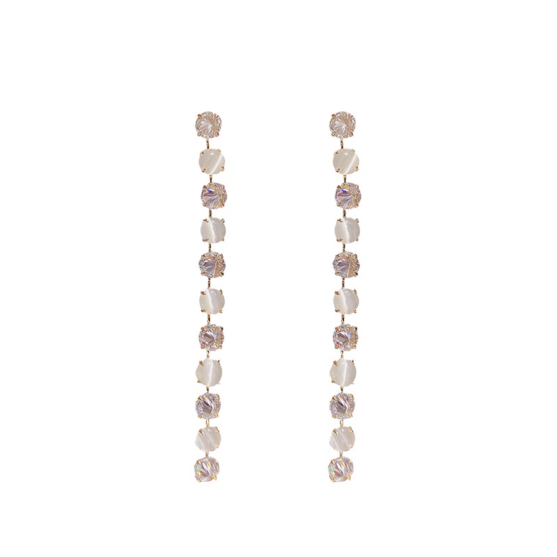 Khuyên Tai Tua Rua Dáng Dài Hình Hoa Hồng Thời Trang 2022