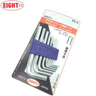 RS-987RS6 tuốc nơ vít dài tiêu chuẩn nhập khẩu cờ lê lục giác đầu phẳng hiệu EIGHT baili nhật miễn phí vận chuyển