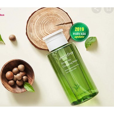 Nước Tẩy Trang Cho Da Dầu Mụn Innisfree Green Tea Cleansing Water 300ml