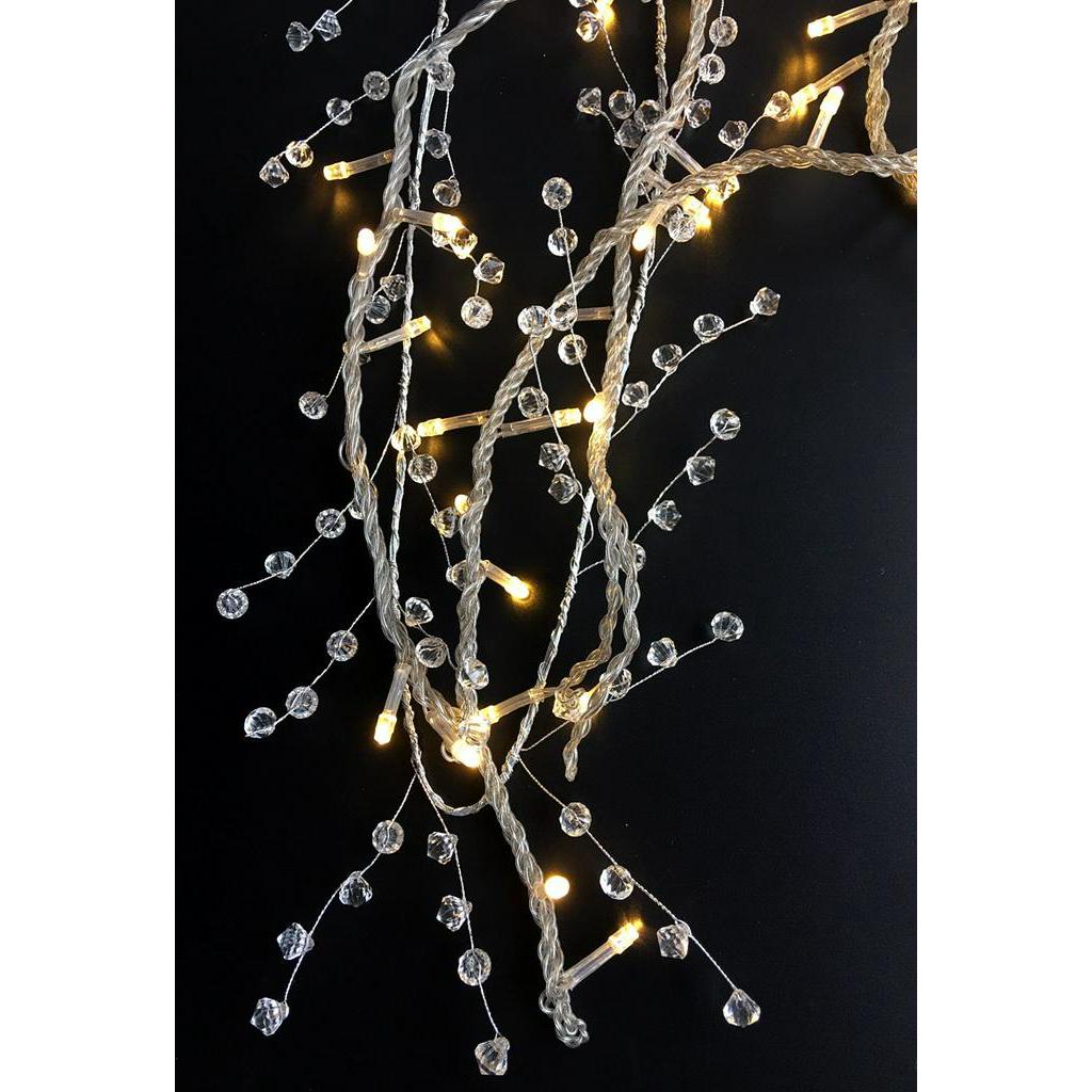 Chuỗi hạt pha lê acrylic 1.2m trang trí lộng lẫy đẹp mắt