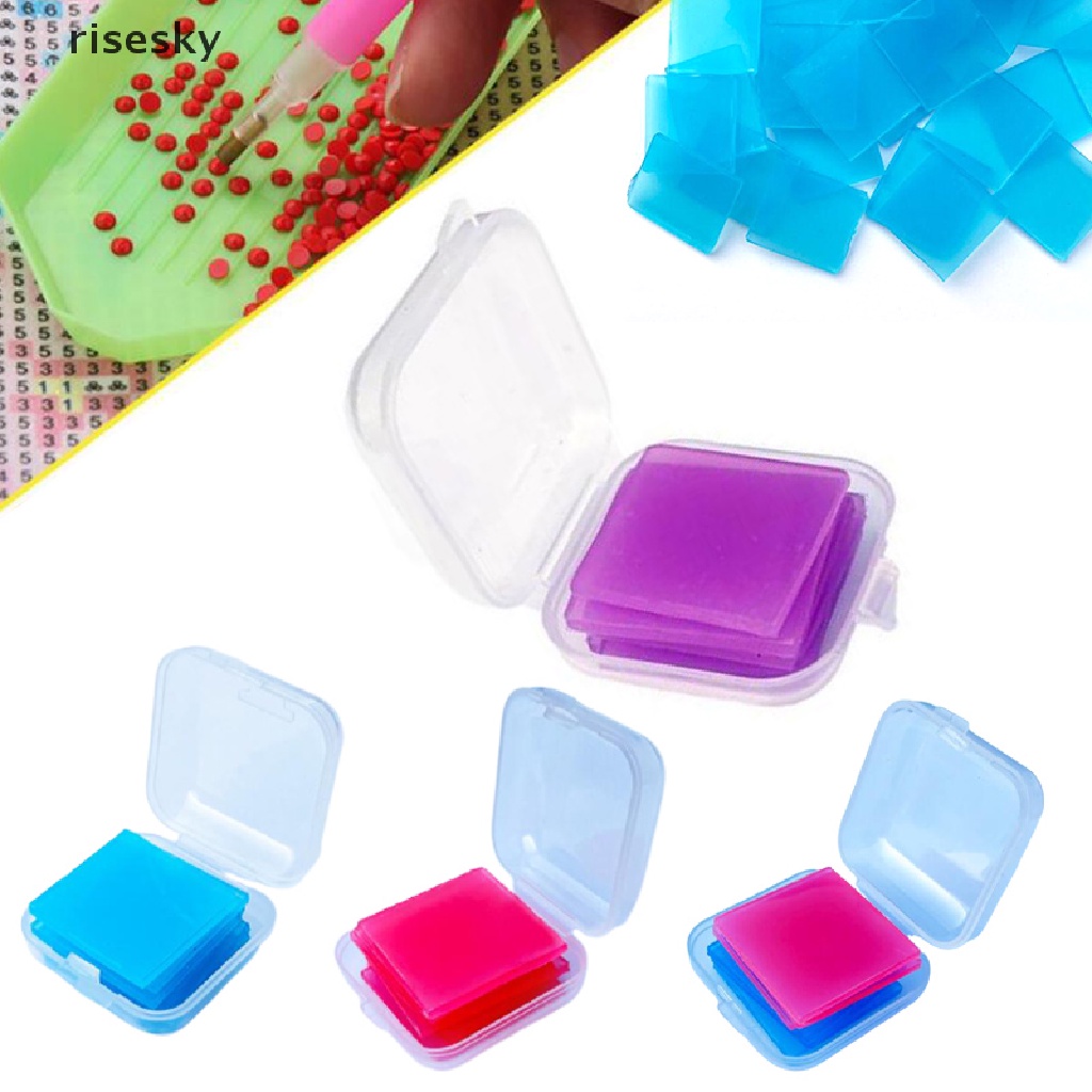 Bộ 6 Miếng Keo 5D Tự Làm Tranh Đính Đá Tiện Dụng ♨Trên đó