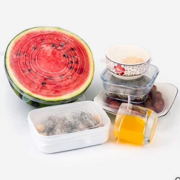 Set 6 Nắp Đậy Bảo Quản Thực Phẩm SIlicon