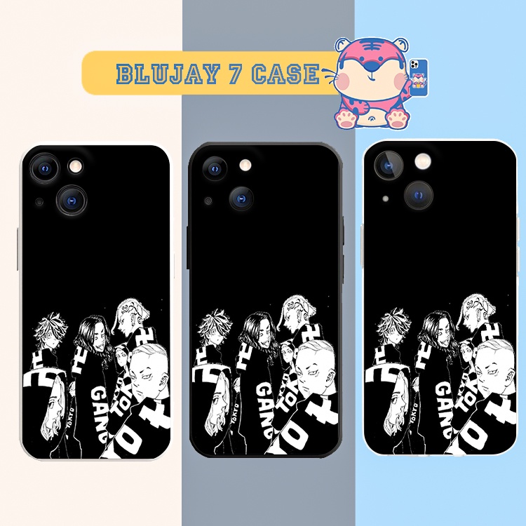 Ốp điện thoại đẹp tokyo revengers cho iPhone13promaxXS XR nữ 8plus mềm 7Plus X XR Xs Max 6 6s BLUJOP