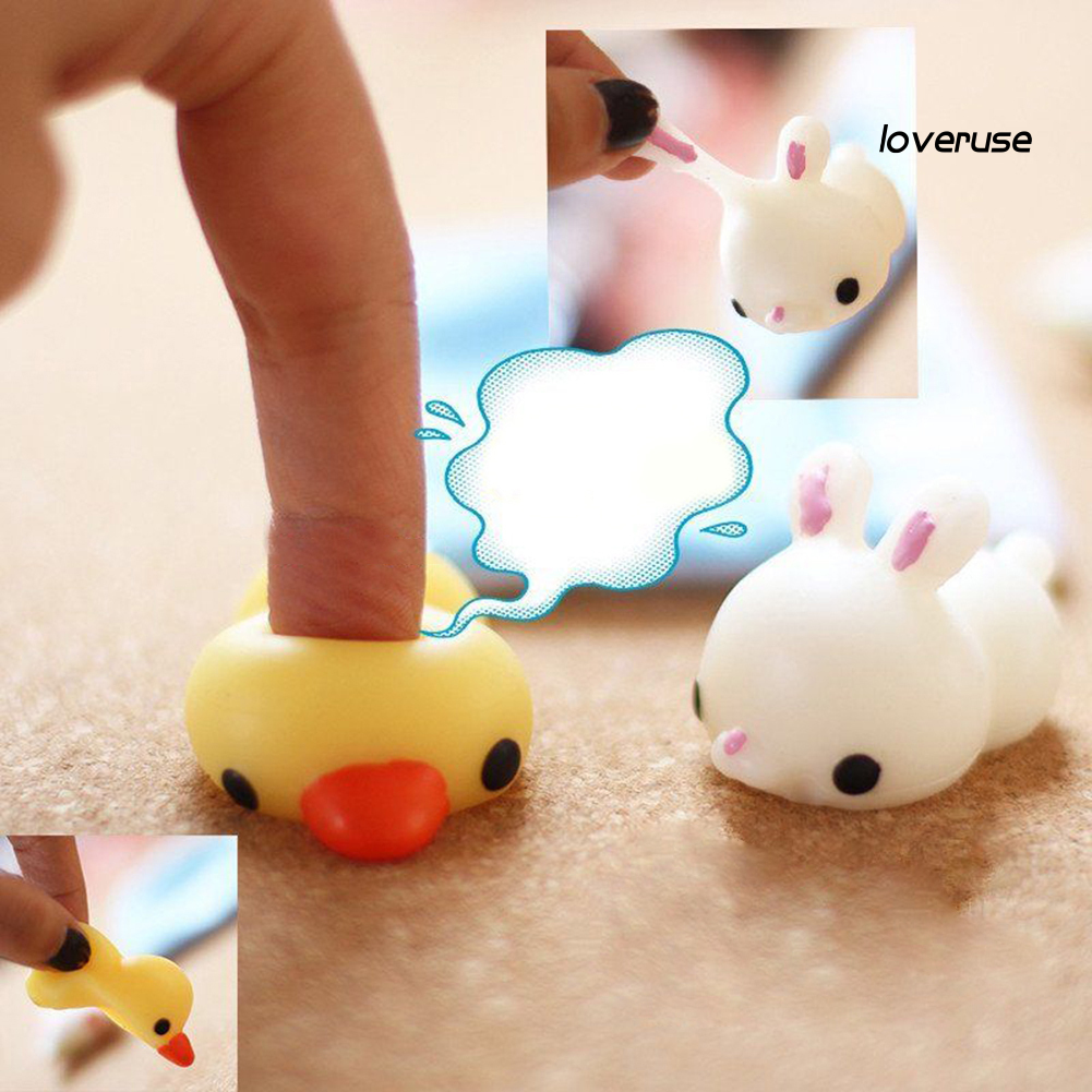 Đồ Chơi Nắn Bóp Đàn Hồi Giảm Stress Hình Động Vật
