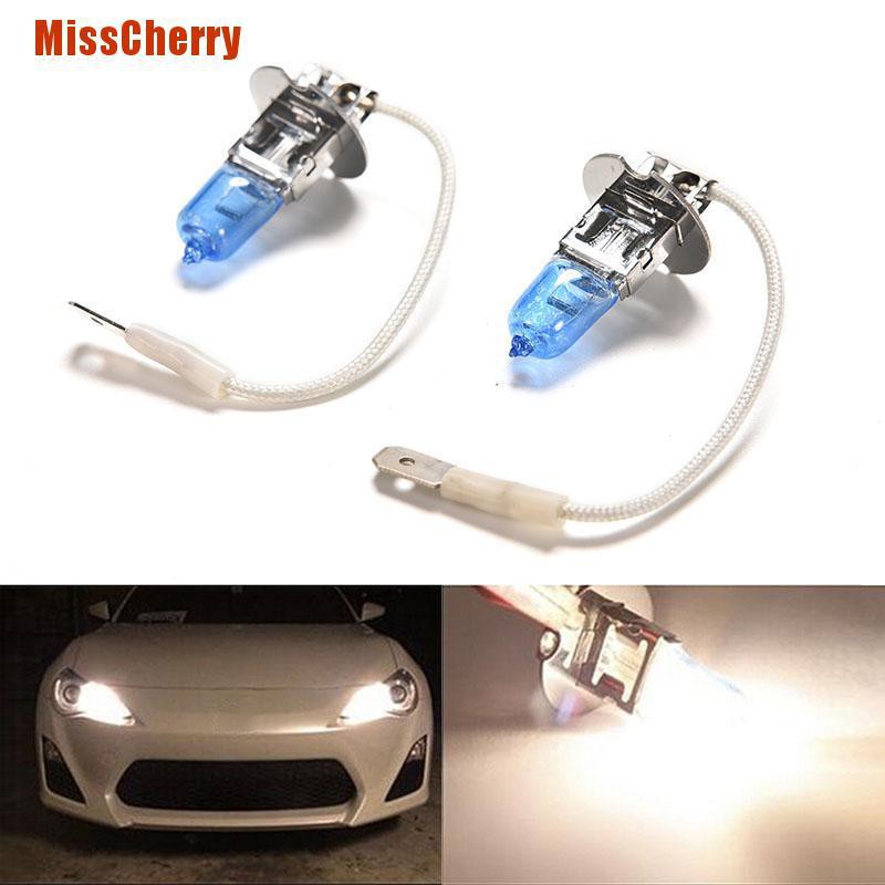 Bộ 2 Đèn Pha Phá Sương Mù Siêu Sáng H3 100w 12v Chuyên Dụng Cho Xe Hơi