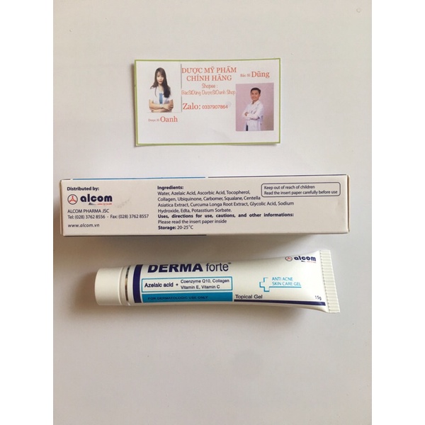 [CHÍNH HÃNG]Derma Forte Chính Hãng Mờ Thâm,Dưỡng Da