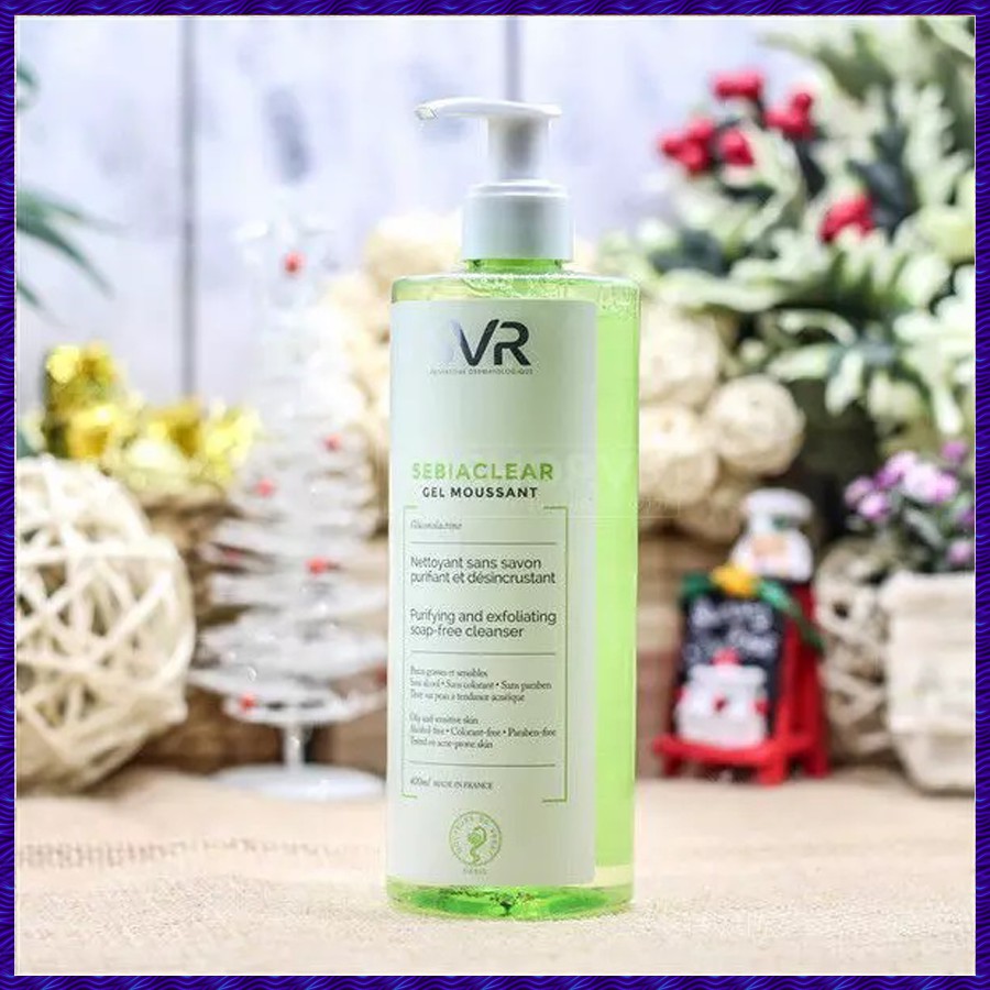 Sữa Rửa Mặt SVR Sebiaclear Gel Moussant  - Dành Cho Da Dầu Mụn & Da Nhạy Cảm