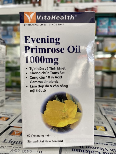 Viên Uống Vitahealth Evening Primrose Oil 1000Mg 60 Viên-0304797