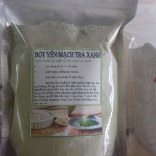 (Sỉ 5kg) bột tắm trắng yến mạch trà xanh