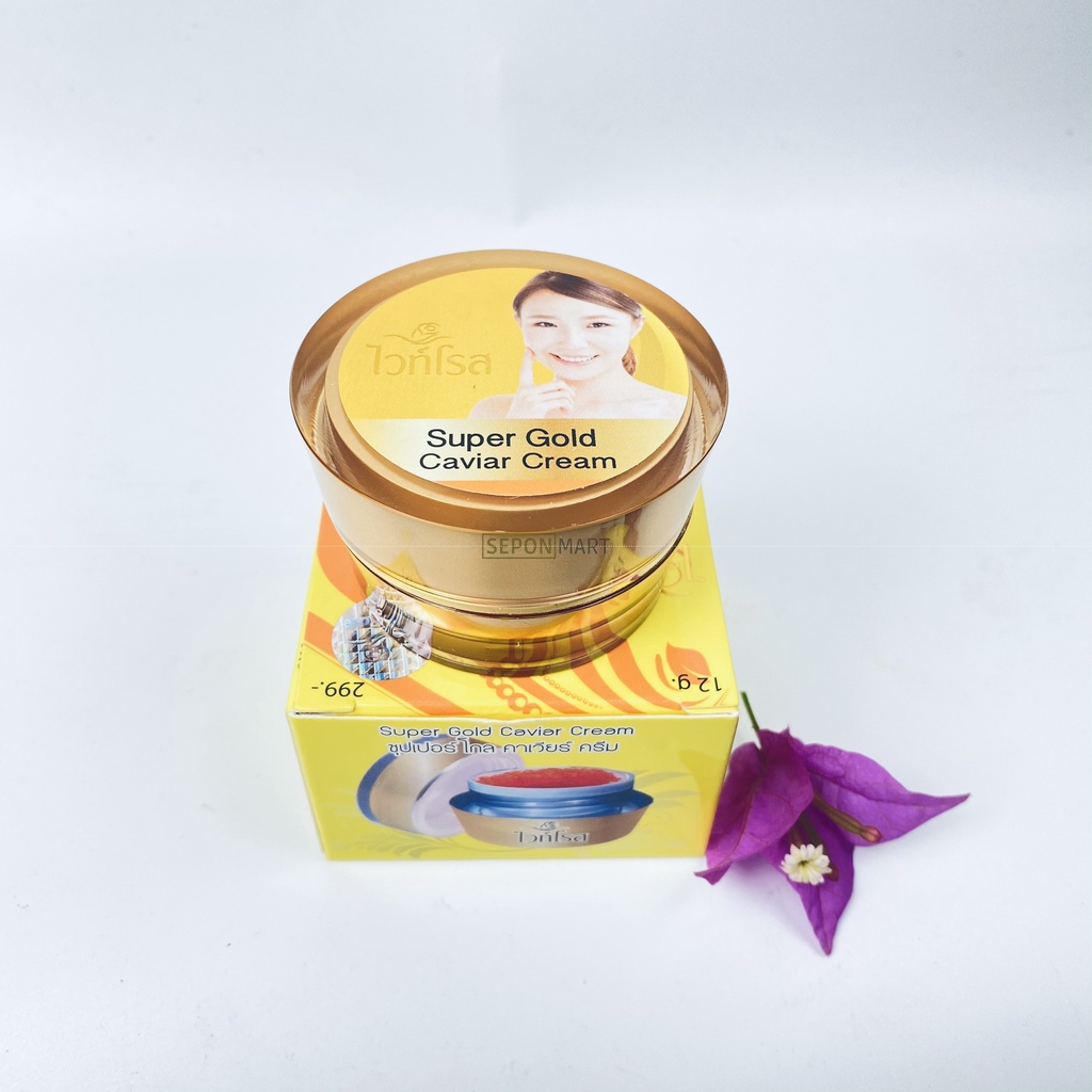 Kem Dưỡng Trắng Da Cao Cấp Face Super Gold Caviar Thái Lan