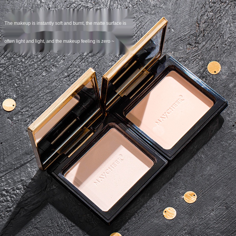 Phấn che khuyết điểm Maycheer lâu trôi kiềm dầu làm trắng da chống thấm nước