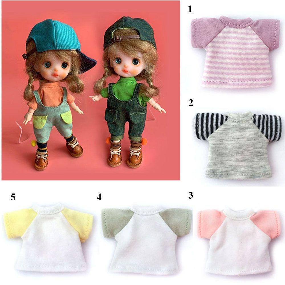 RAINBOW Bộ Quần Áo Thời Trang Dành Cho Búp Bê OB11 1 / 12BJD