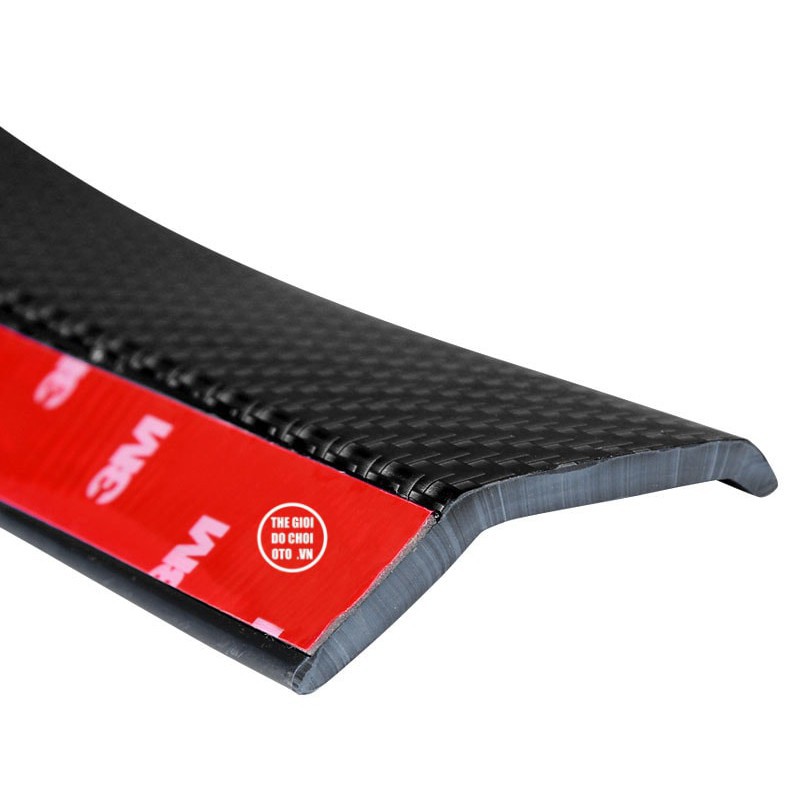 Lip Samurai vân carbon bảo vệ gầm xe chống va đập - cuộn 5 mét bản 5cm(ĐEN).