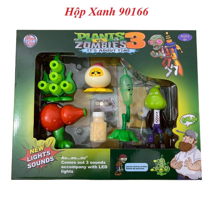 Đồ Chơi Hoa Quả Nổi Giận - Đồ Chơi Plant vs Zombie Hàng Đẹp, Có 3 Mẫu Lựa Chọn, Thiết Kế Ngộ Nghĩnh - MEOMEOSHOP2021