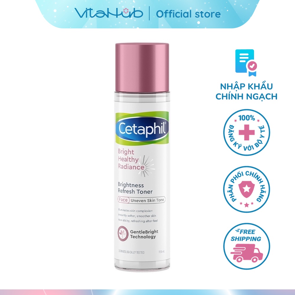 Nước cân bằng làm sáng da Cetaphil Bright Healthy Radiance 150ml