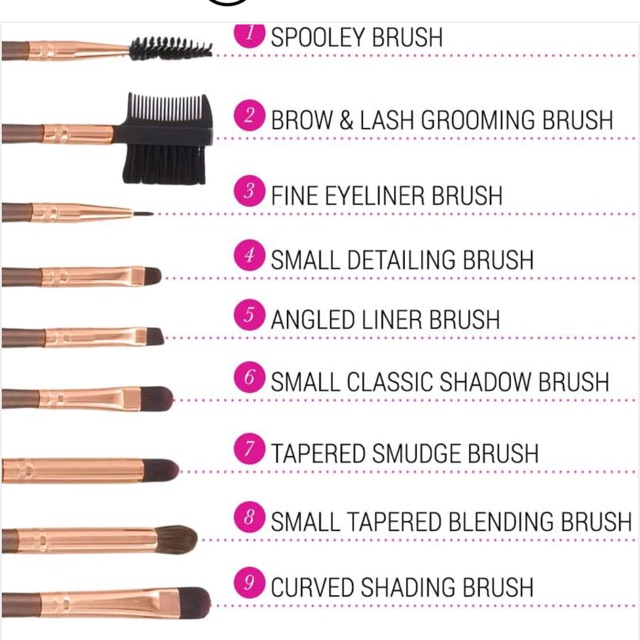Cọ BH Cosmetics các loại có sẵn
