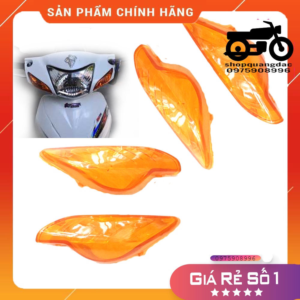 ( HÀNG ZIN ) nắp xin nhan trước wave Rs wave A. wave 50cc ,wave cá Chính hãng Honda màu cam