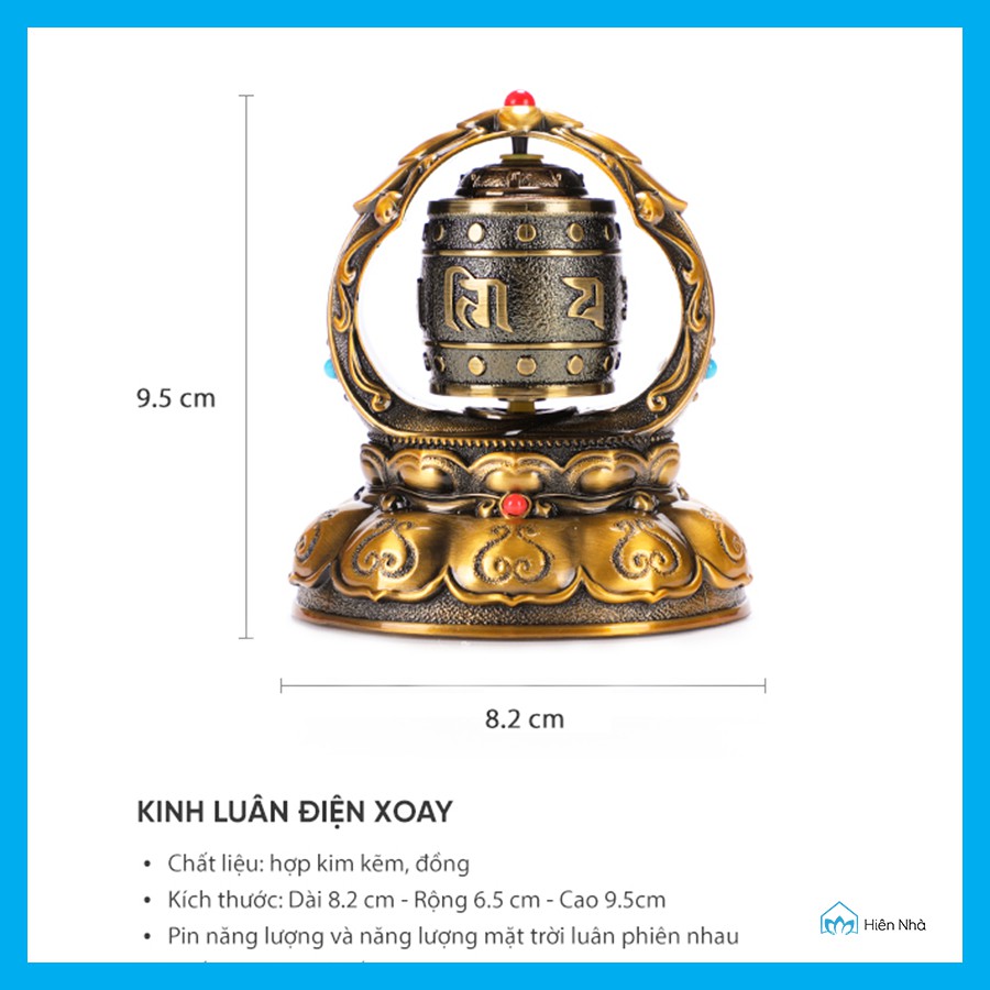Kinh luân điện xoay - Kinh luân pin, năng lượng mặt trời- Hiên Nhà | BigBuy360 - bigbuy360.vn