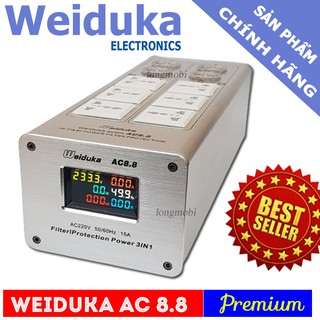 Weiduka AC 8.8 Premium Lọc Nguồn Tốt Tạo Lên Sự Khác Biệt