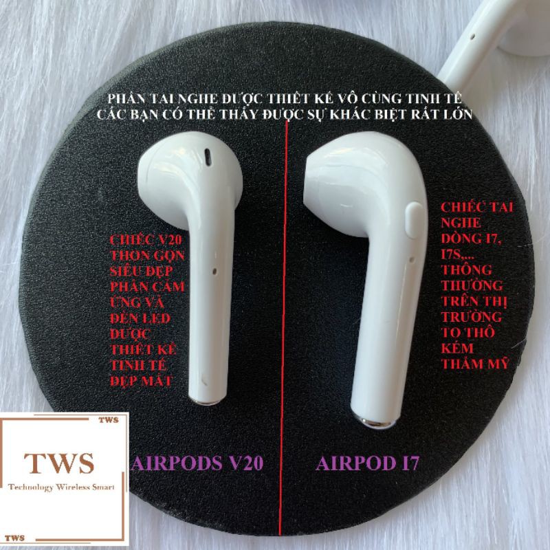 AIRPOD V20 TWS CHÍNH HÃNG | BigBuy360 - bigbuy360.vn
