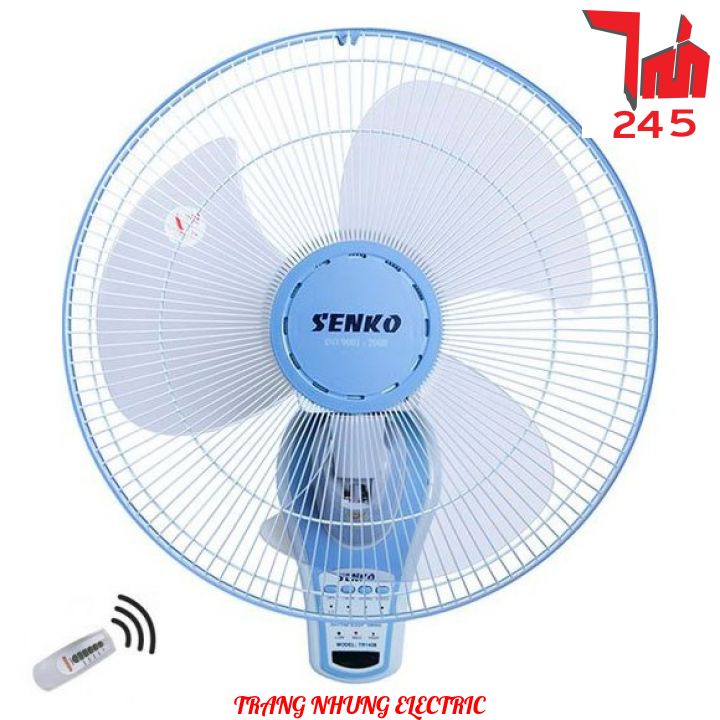 ⚡GIÁ HỦY DIỆT]⚡ Quạt treo tường Remote SENKO- Quạt treo điểu khiển (TR1428/1683) Bảo hành 2 năm Chính Hãng