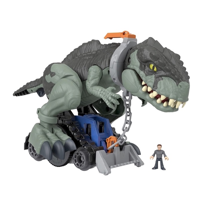 Đồ chơi imaginext Công viên kỷ Jura khủng long bạo chúa siêu to khổng lồ có tương tác