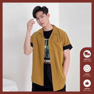 Áo sơ mi trơn cổ vest - sm427