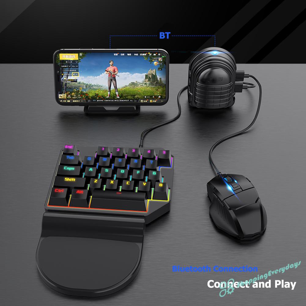 Bộ Chuyển Đổi Bàn Phím Bluetooth 4.0 Sv Gamwing Mix3 Cho Pubg Mobile