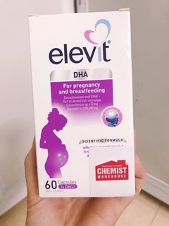 Elevit - Canxi - Sắt - DHA elevit Bầu
