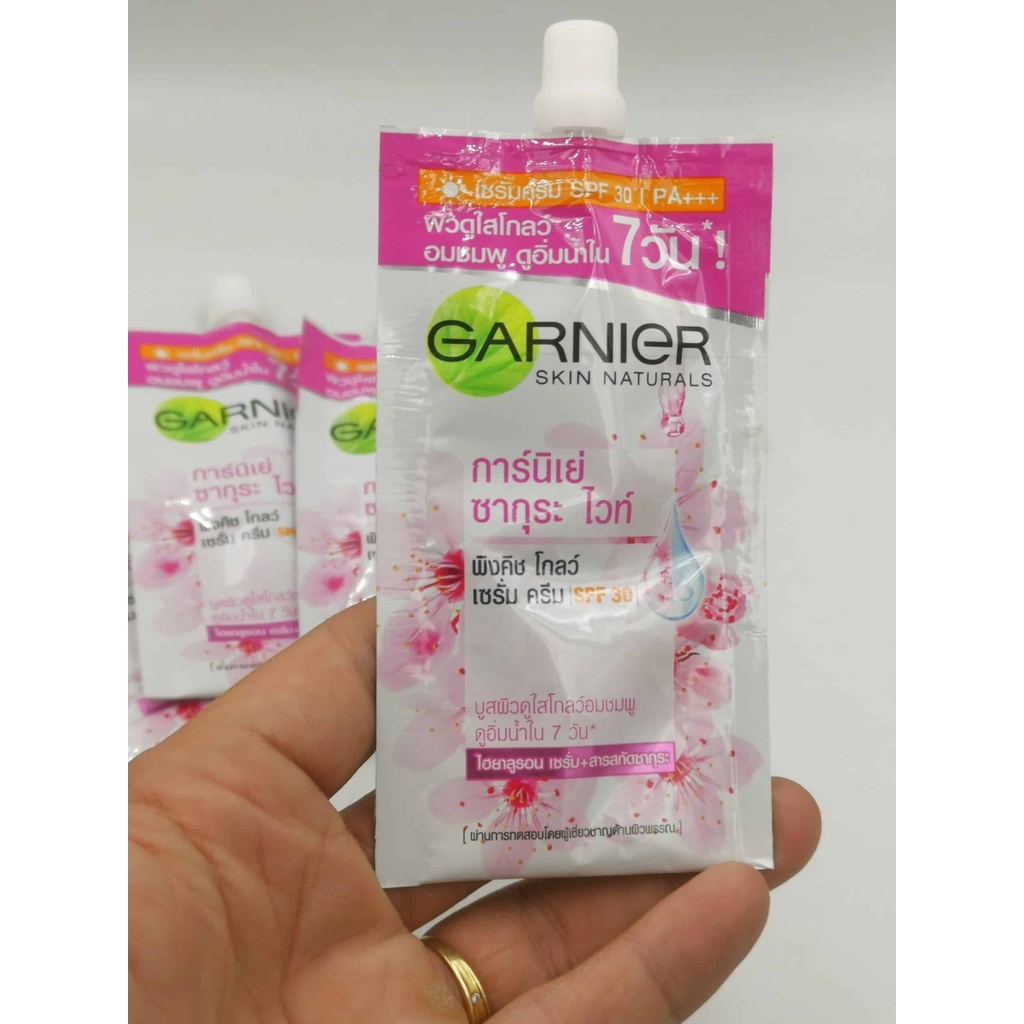 Hộp 6 gói kem dưỡng da cao cấp GARNIER  7ml Thái lan chính hãng