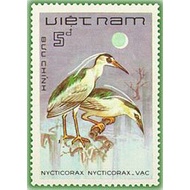 Tem sưu tập MS 431 Tem CTO Việt Nam Chim đồng nước 1983