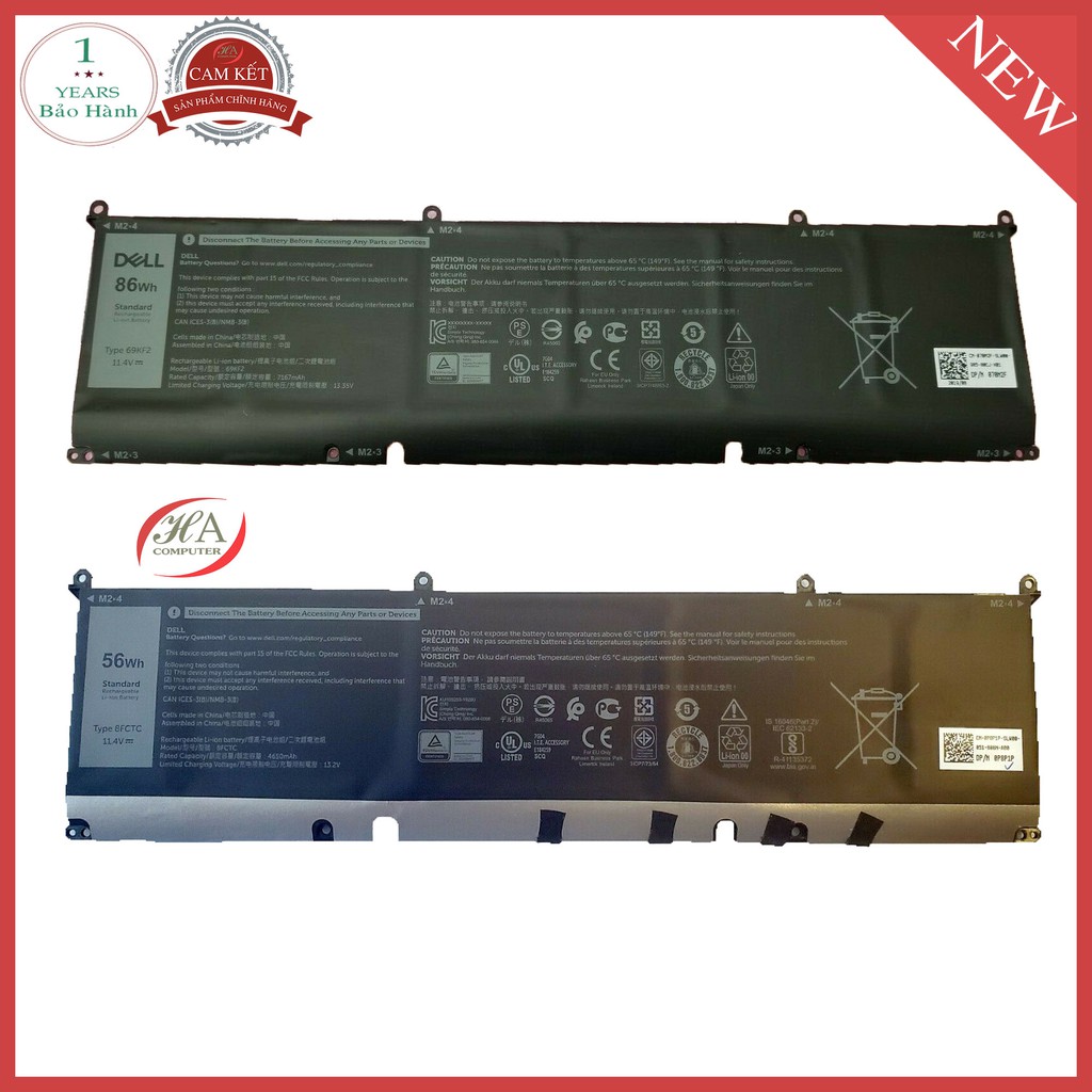 Pin dell Precision 5550