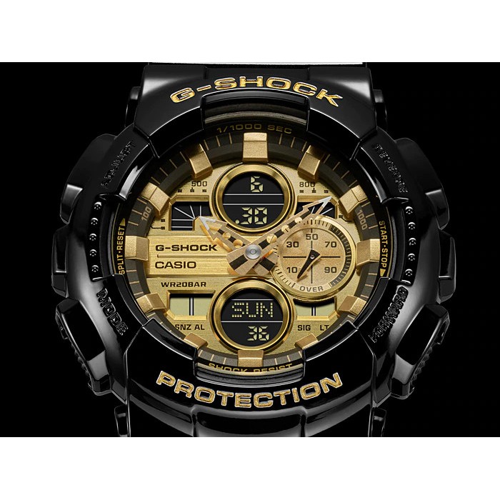 Đồng Hồ Casio Nam Dây Nhựa Chính Hãng G-SHOCK GA-140GB-1A1DR