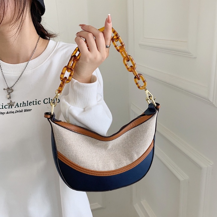 Túi Đeo Vai Envirosax Bằng Acrylic Phối Dây Xích Thời Trang Mùa Hè Hàn Quốc 2022 CYR644