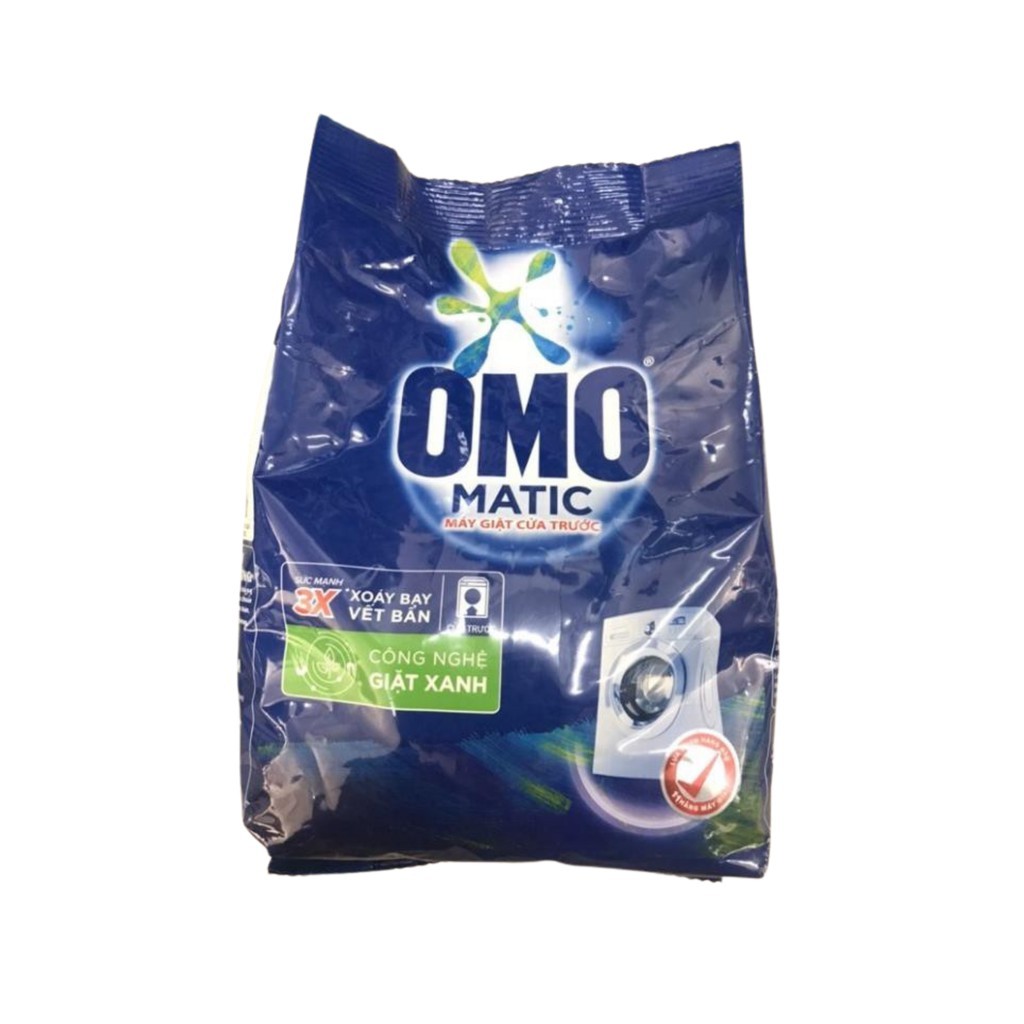 [CHÍNH HÃNG 100%]Bột giặt máy OMO MATIC cửa trước XANH 6kg