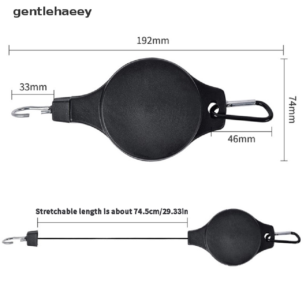 Móc treo chậu hoa có thể thu gọn tiện dụng